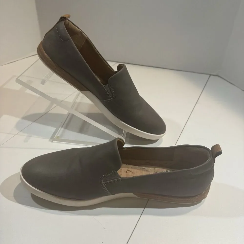 Kork Ease PEYTON Women's Casual Slip On Shoe Gray US Size 10-10.5 Medium